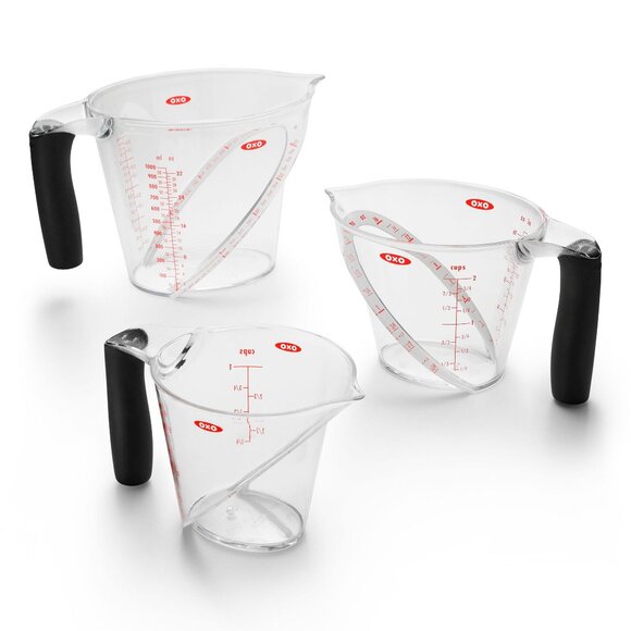 OXO 3-Piece Angled Measuring Cups - Picture 2 of 7